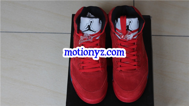 Air Jordan 5 Retro Red Suede